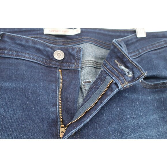 Levis 529 Bootcut Jeans Upcycled Reworked Boho Hipie Flared Size 16 Wide Legs - Picture 12 of 16